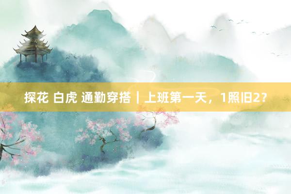 探花 白虎 通勤穿搭｜上班第一天，1照旧2？