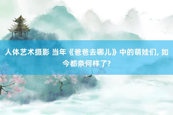 人体艺术摄影 当年《爸爸去哪儿》中的萌娃们， 如今都奈何样了?