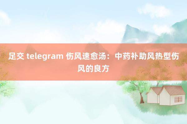 足交 telegram 伤风速愈汤：中药补助风热型伤风的良方